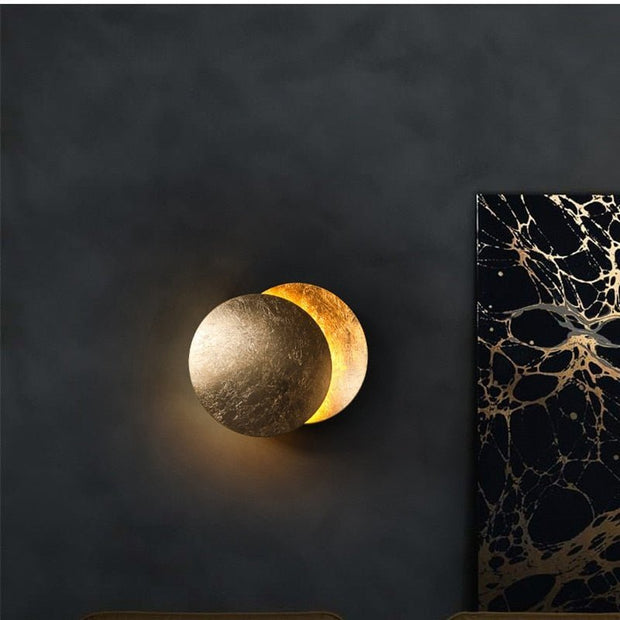 Eclipse | Wandlamp met zonsverduistering