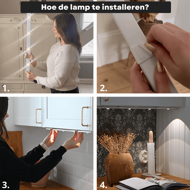 Velora| Draadloze LED met Bewegingssensor